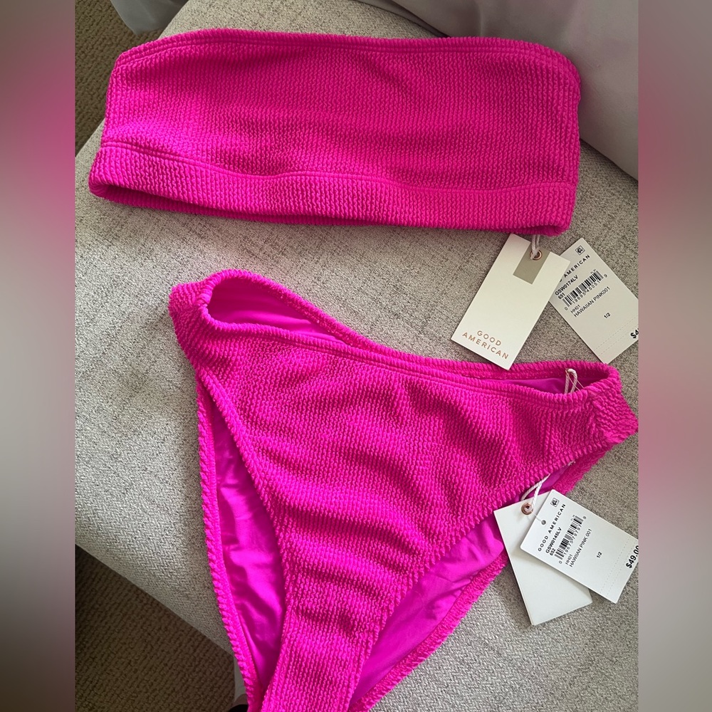 GOOD AMERICAN ALWAYS FITS SWIMSUIT SET